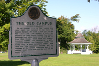 New London, NH - Old Campus and Gazebo - Summer